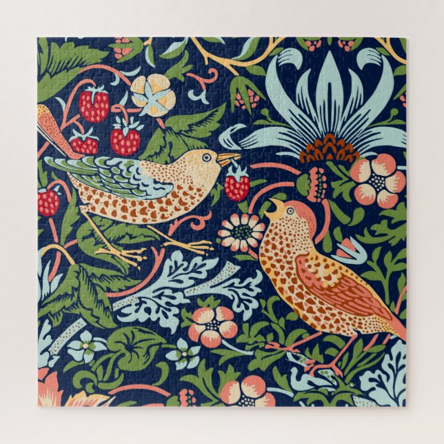 Quebra-cabeça Ladrão de Morango William Morris (Vertical)