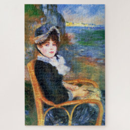 Quebra-cabeça Lady by the Seashore (por Pierre-Auguste Renoir)
