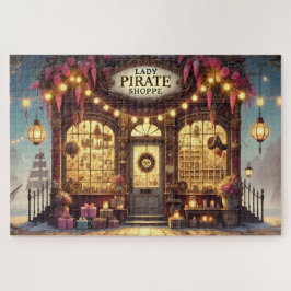 Quebra-cabeça Lady Pirate Shoppe Enchanted Coastal Boutique