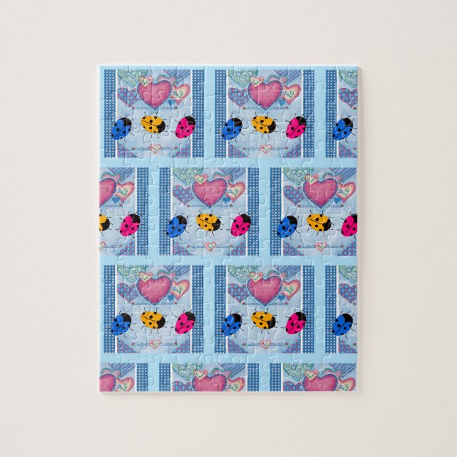 Quebra-cabeça Ladybug (Vertical)