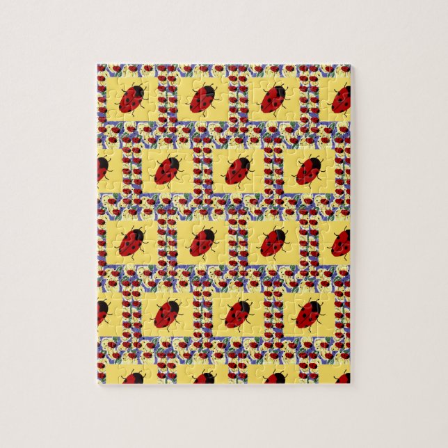 Quebra-cabeça Ladybug (Vertical)