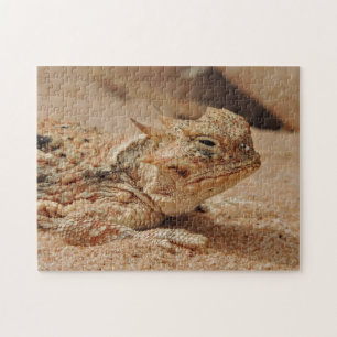 Quebra-cabeça Lagarto Horned
