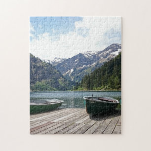 Quebra-cabeça Lago Alpino