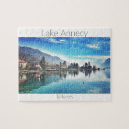 Quebra-cabeça Lago Annecy, Talloires - Haute-Savoie
