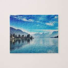 Quebra-cabeça Lago Annecy, Talloires - Haute-Savoie