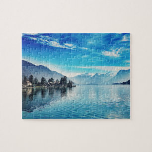Quebra-cabeça Lago Annecy, Talloires - Haute-Savoie