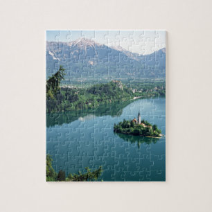 Quebra-cabeça Lago Bled Eslovênia