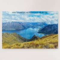 Lago de Aniversário Wanaka Otago Nova Zelândia Jig
