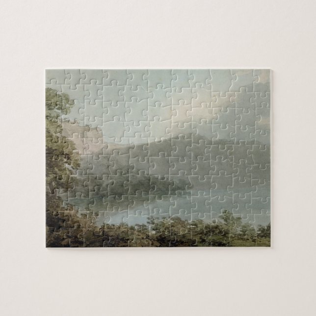 Quebra-cabeça Lago de Vico entre Roma e Florença, 1783 (grap (Horizontal)