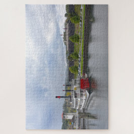 Quebra-cabeça Lago George, Nova Iorque, Vapor