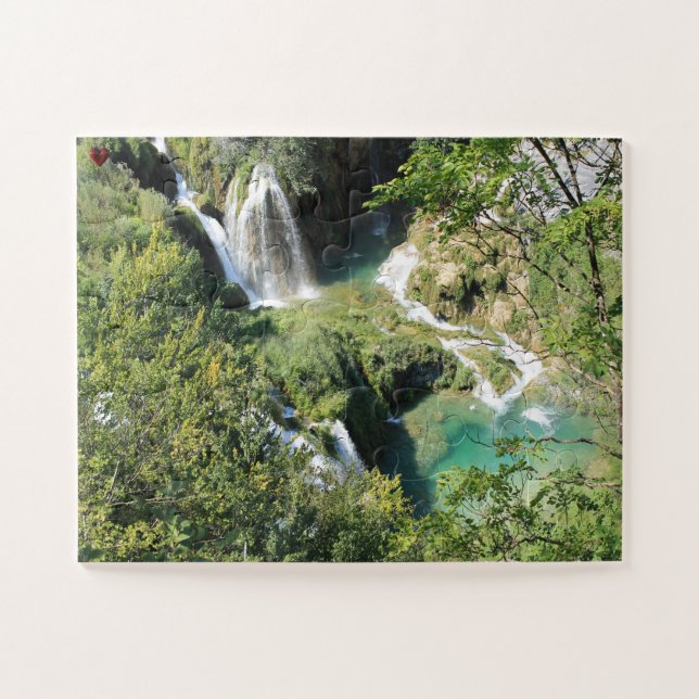 Quebra-cabeça Lago Plitvice Virgínia (Horizontal)