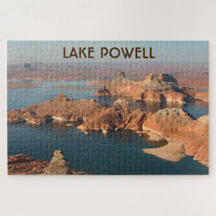 Quebra-cabeça Lago Powell: Glen Canyon, cedo pela manhã