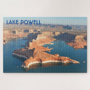 Quebra-cabeça Lago Powell, Glen Canyon, manhã cedo 2