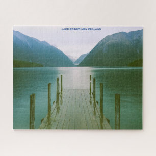 Quebra-cabeça Lago Rotoiti Nova Zelândia