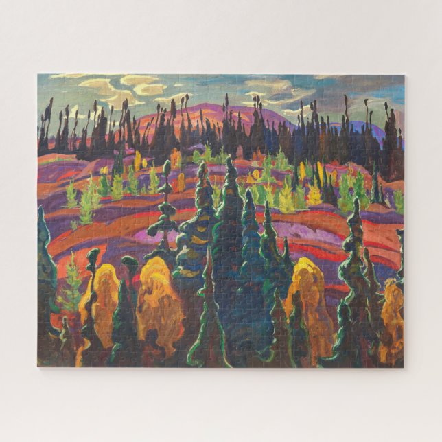 Quebra-cabeça Lago Superior | A. Y. Jackson | (Horizontal)