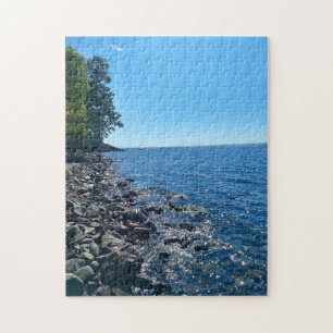 Quebra-cabeça Lago Superior Rocky Shoreline