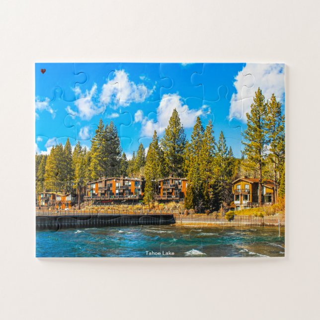 Quebra-cabeça Lago Tahoe (Horizontal)