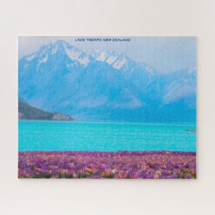 Quebra-cabeça Lago Tekapo Nova Zelândia