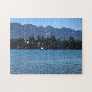 Quebra-cabeça Lago Wakatipu, Nova Zelândia