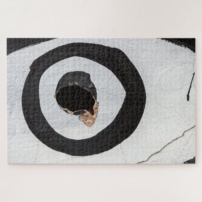 Quebra-cabeça lágrimas alvo (Horizontal)