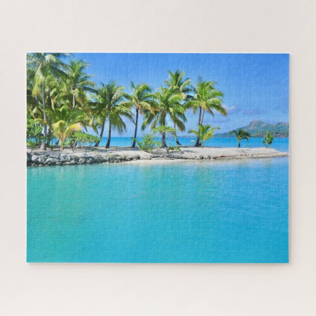 Quebra-cabeça Laguna de Bora Bora (Horizontal)