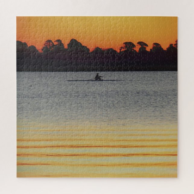 Quebra-cabeça Lake Wendouree Calm Before Nightfall (Vertical)