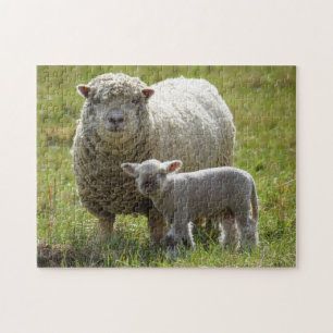 Quebra-cabeça Lâmpada de bebê da mamãe - 11x14