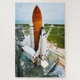 Quebra-cabeça Lançamento do STS-135 Space Shuttle Atlantis