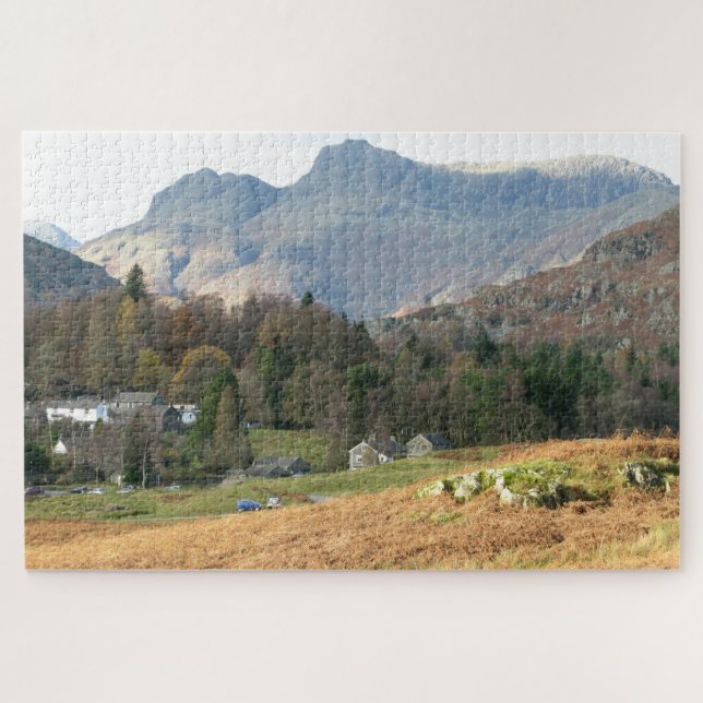 Quebra-cabeça Langdale Pikes Jigsee (Horizontal)