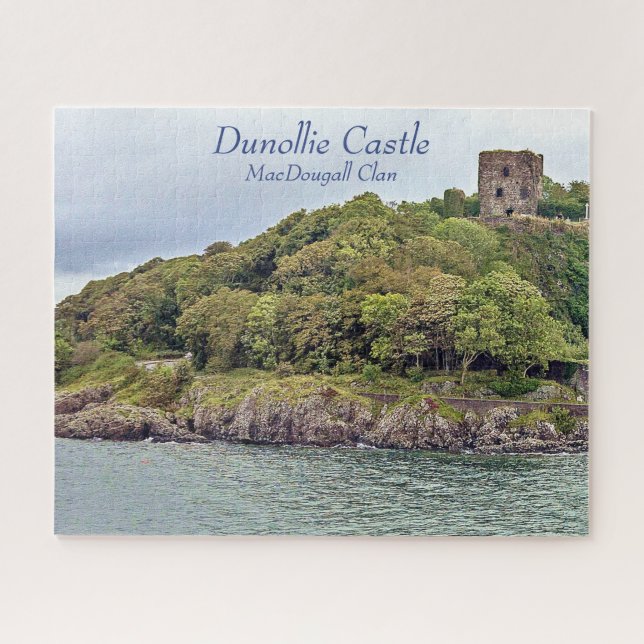 Quebra-cabeça Lar Do Castelo De Dunollie Gaélico Antigo De MacDo (Horizontal)