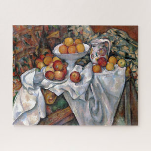 Quebra-cabeça Laranjas da Vida Estática - Paul Cezanne Pintura