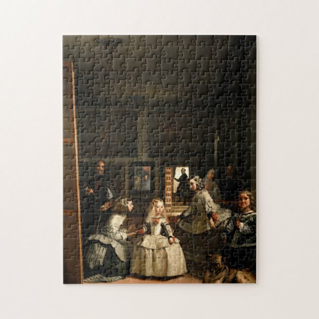 Quebra-cabeça Las Meninas, 1656, por Diego Velazquez (Vertical)