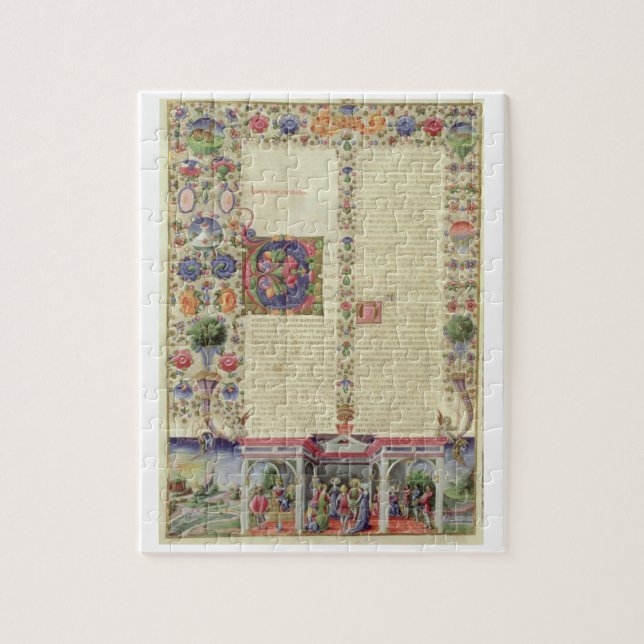 Quebra-cabeça Lat 422 VolI fol.280v o começo do livro de (Vertical)