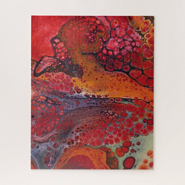Quebra-cabeça Lava Fire Levels Quebra-cabeça, 16" x 20", 520 peç (Vertical)