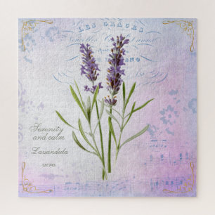 Quebra-cabeça Lavandula Pintada, Serenidade Vera e Calma