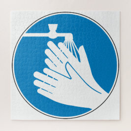 Quebra-cabeça Lave as mãos (saúde e segurança) (higiene)