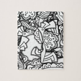 Quebra-cabeça Layery Doodles a série