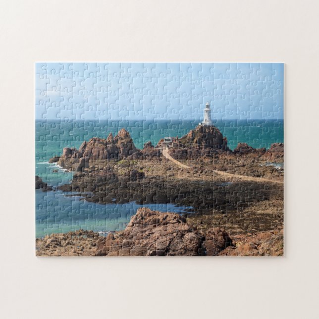 Quebra-cabeça Le Corbiere Lighthouse, Jersey (Horizontal)