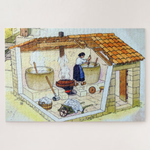 Quebra-cabeça Le lavoir.