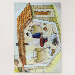 Quebra-cabeça Le lavoir.