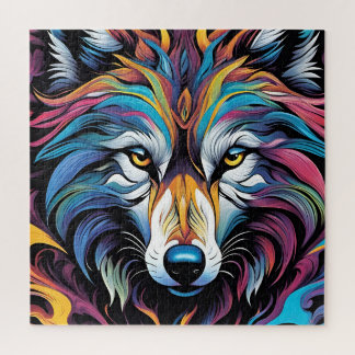 Quebra-cabeça Le loup