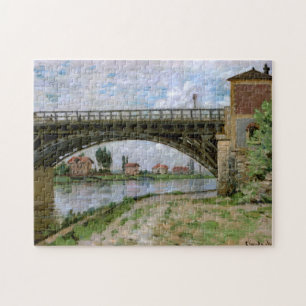 Quebra-cabeça Le Pont D'Argenteuil Claude Monet Fine Art
