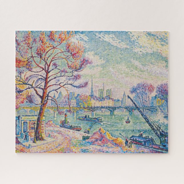 Quebra-cabeça Le Pont Des Arts Paris | Paul Signac | (Horizontal)