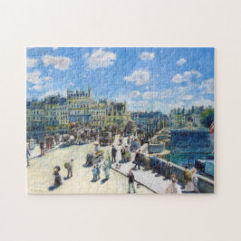 Quebra-cabeça Le Pont-Neuf, pintura de Paris Pierre Auguste