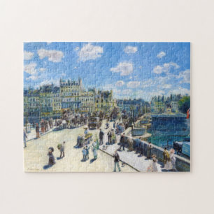 Quebra-cabeça Le Pont-Neuf, pintura de Paris Pierre Auguste