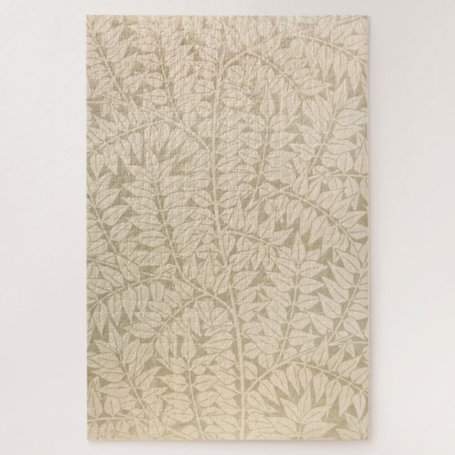 Quebra-cabeça Leaf e Branch Pattern (por William Morris) (Vertical)