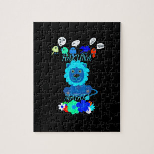 Quebra-cabeça Leão bebê Hakuna Matata Hakunamatata