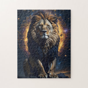 Quebra-cabeça Leão de Judah Christian Jesus Cristo Faith