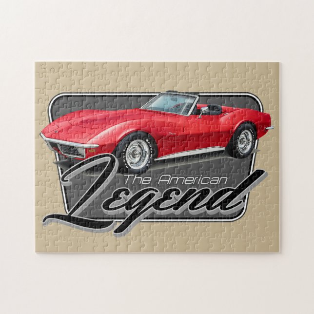 Quebra-cabeça Legenda clássica americana (Horizontal)