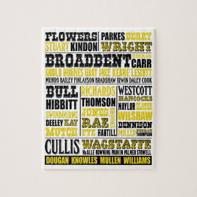 Quebra-cabeça Legendas de Wolverhampton Wanderers (Vertical)